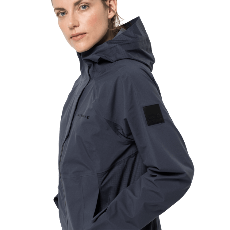 Women's Athletic Coat Graphite Brands Brand Jack Wolfskin