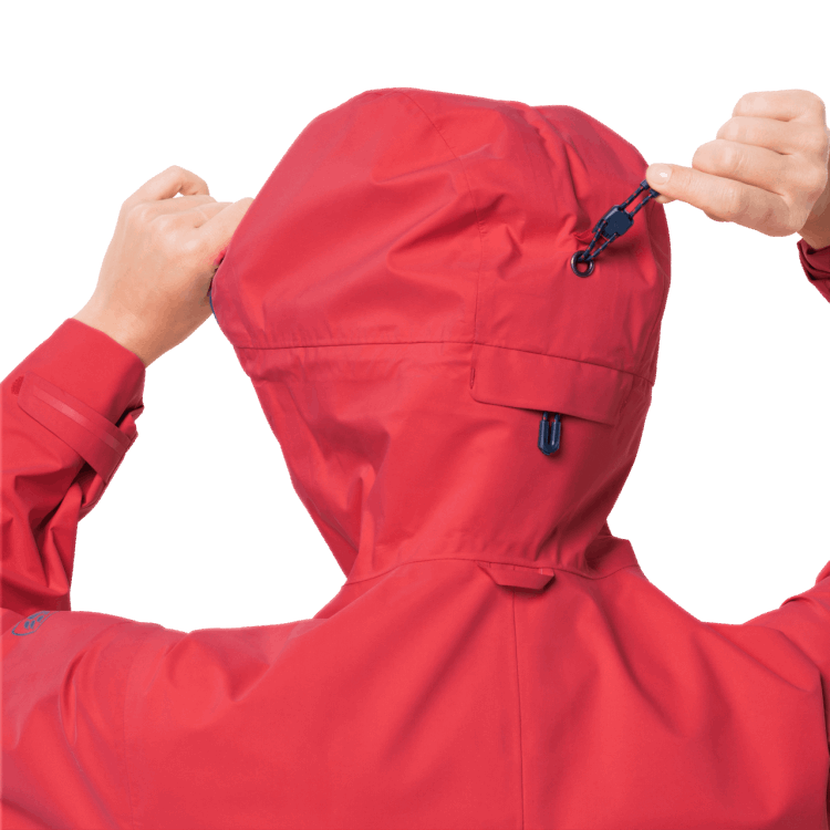Tulip Red Brand Jack Wolfskin Origins Women's Exolight Pro Jacket