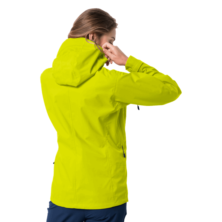 Flashing Green Brand Jack Wolfskin Women's Exolight Pro Jacket Brand