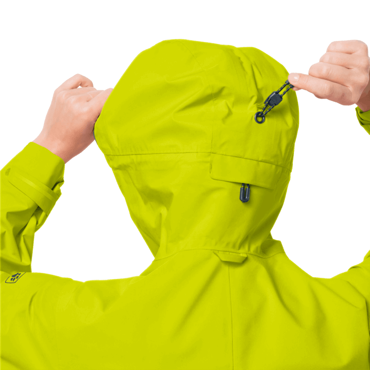 Flashing Green Brand Jack Wolfskin Women's Exolight Pro Jacket Brand