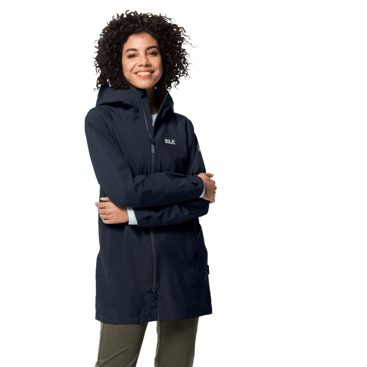 Night Blue Brands Brand Jack Wolfskin Women's JWP Coat