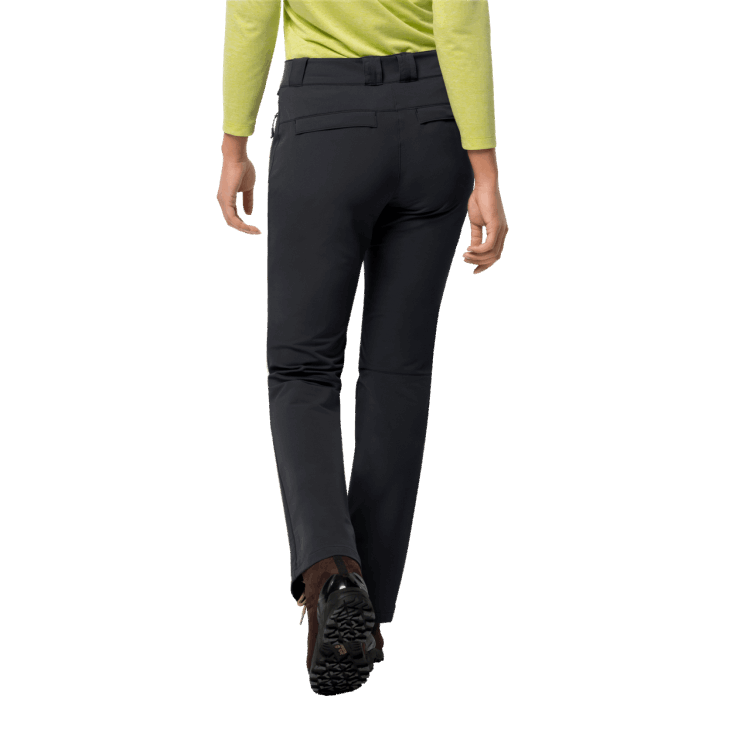Black Women's Activate Thermic Pants Brand Jack Wolfskin Hot