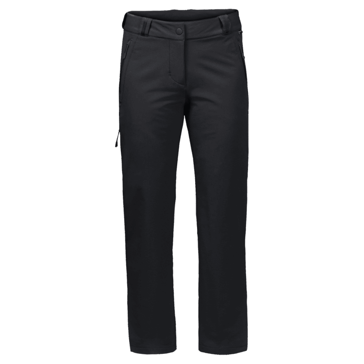 Black Women's Activate Thermic Pants Brand Jack Wolfskin Hot