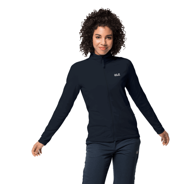 Origins Night Blue Women's JWP Midlayer Brand Jack Wolfskin