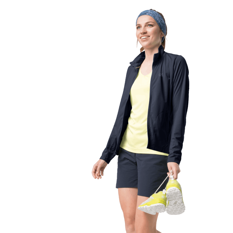 Women's JWP Dynamic Night Blue Hot Brand Jack Wolfskin
