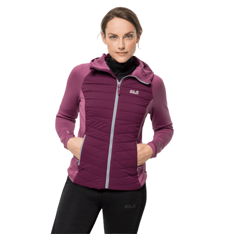Brand Jack Wolfskin Collections Women's Crossing Peak Jacket Violet Quartz