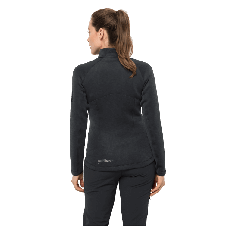 Black Brand Jack Wolfskin Women's Athletic 1/2 Zip