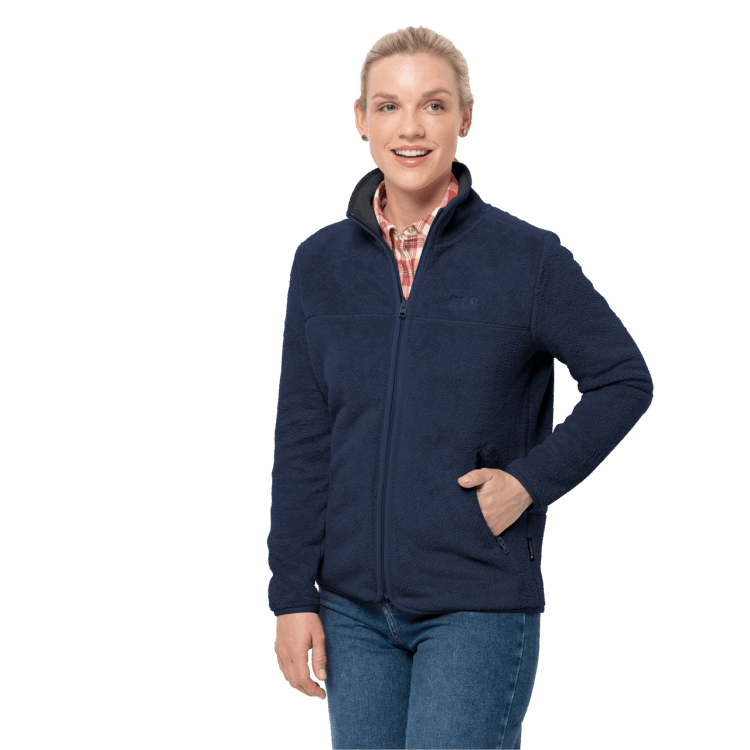 Collection Women's Chilly Walk Jacket Brand Jack Wolfskin Midnight Blue
