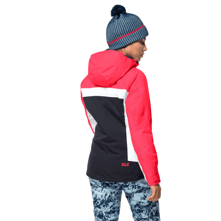 Collections Women's Great Snow Jacket Ebony Brand Jack Wolfskin