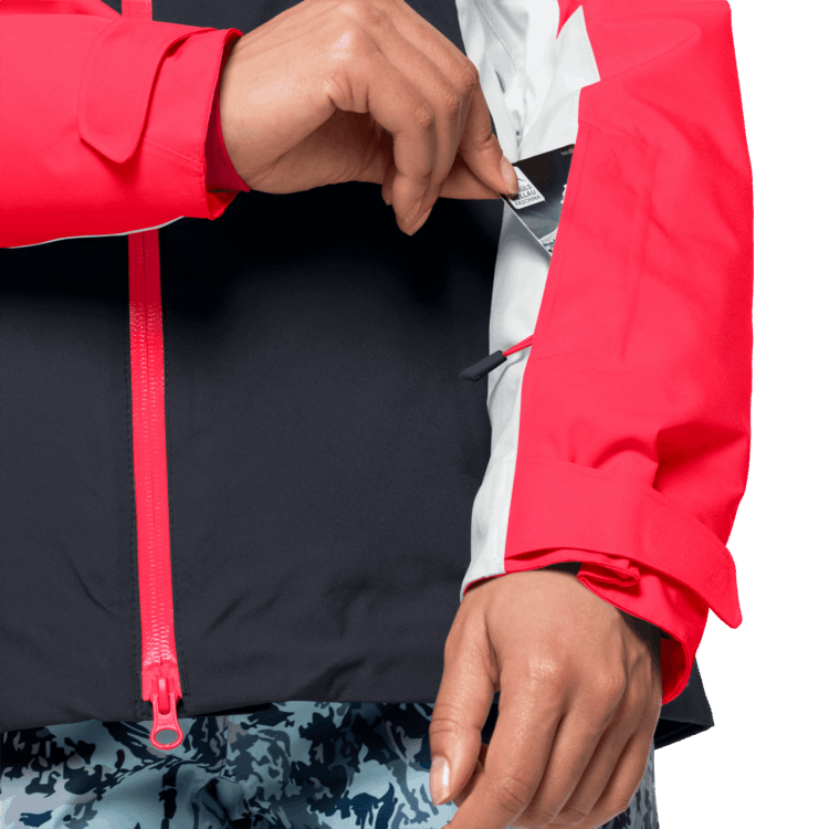 Collections Women's Great Snow Jacket Ebony Brand Jack Wolfskin