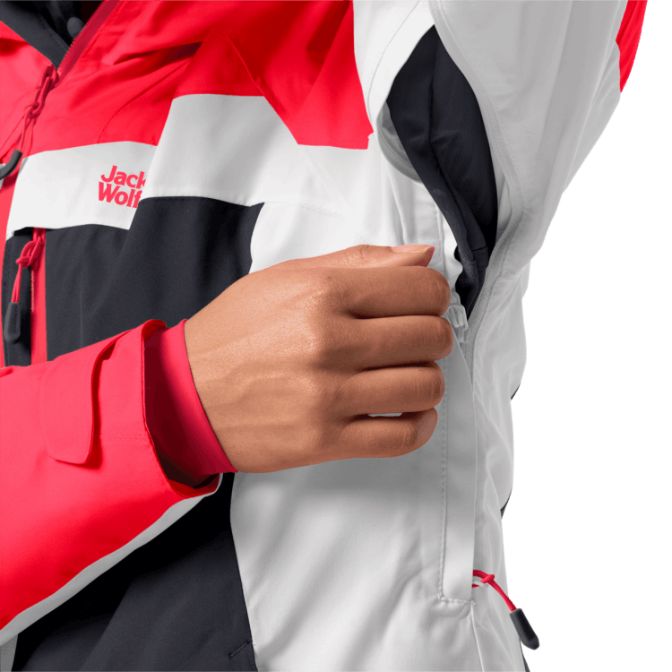 Collections Women's Great Snow Jacket Ebony Brand Jack Wolfskin