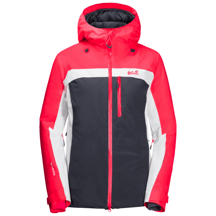 Collections Women's Great Snow Jacket Ebony Brand Jack Wolfskin