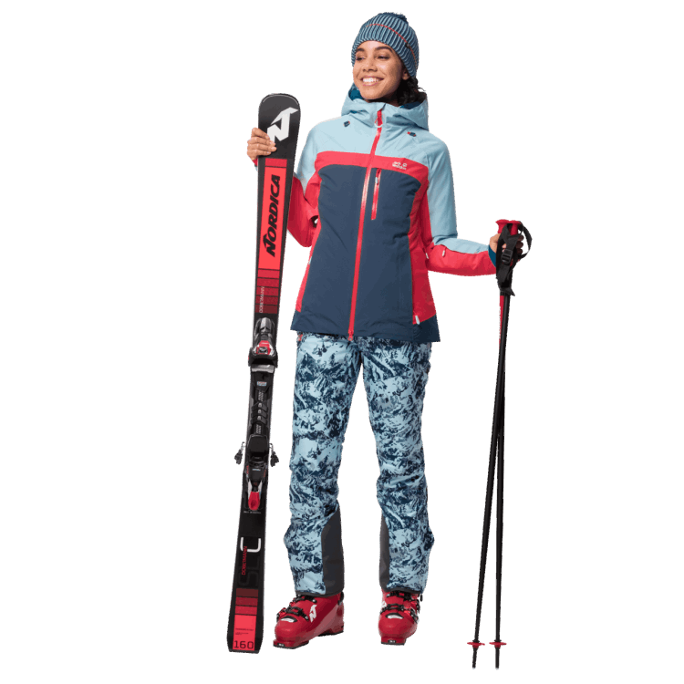 Origin Brand Jack Wolfskin Dark Indigo Women's Great Snow Jacket