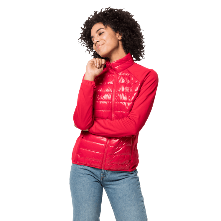 Women's Mount Emin 3In1 Brand Jack Wolfskin Clear Red Original