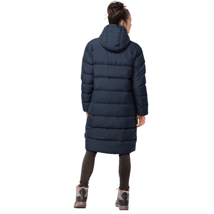 Crystal Palace Coat Midnight Blue Brand Jack Wolfskin Best