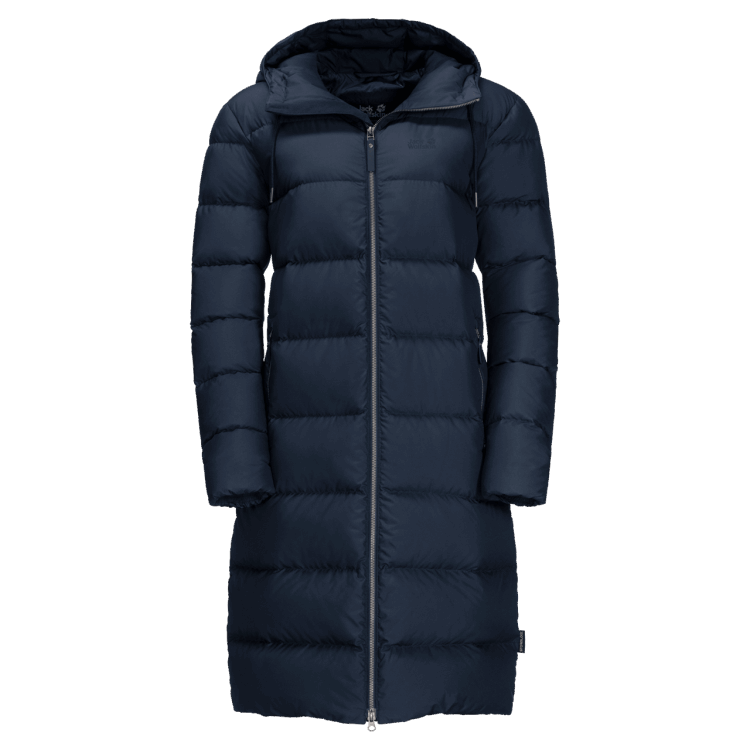Crystal Palace Coat Midnight Blue Brand Jack Wolfskin Best