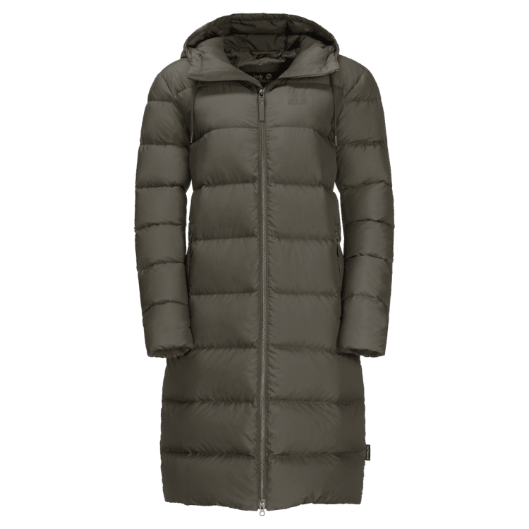 Crystal Palace Coat Fashion Brand Jack Wolfskin Grape Leaf