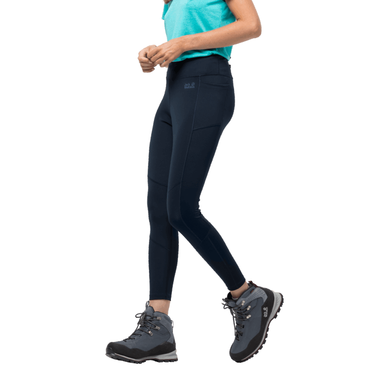 Women's Hike Lite Tight Collection Midnight Blue Brand Jack Wolfskin
