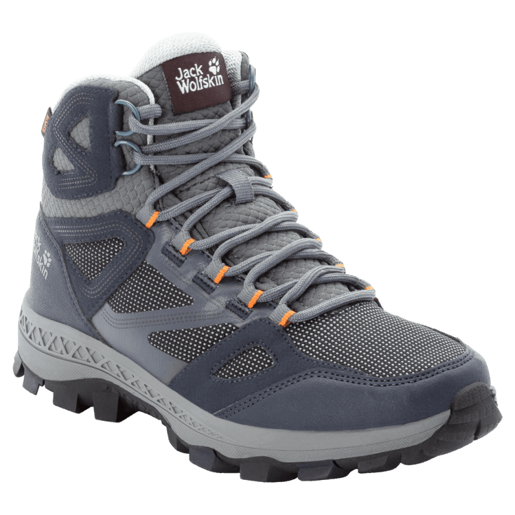 Brand Jack Wolfskin Women's Downhill Texapore Mid Original Dark Blue-Grey