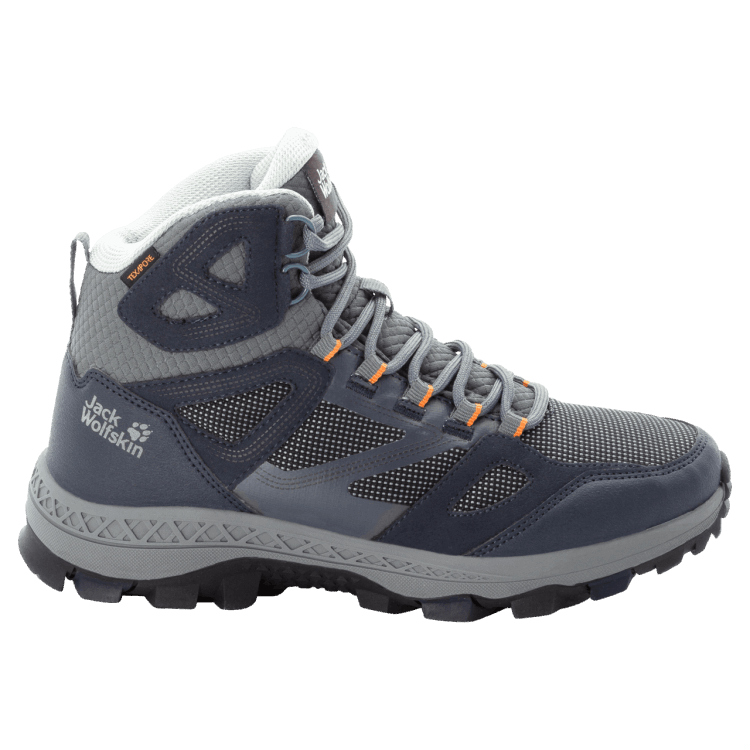Brand Jack Wolfskin Women's Downhill Texapore Mid Original Dark Blue-Grey