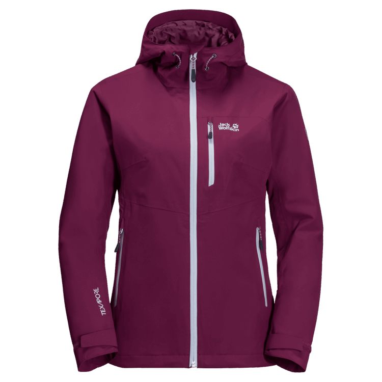 Wild Berry Women's Eagle Peak Jacket Collections Brand Jack Wolfskin