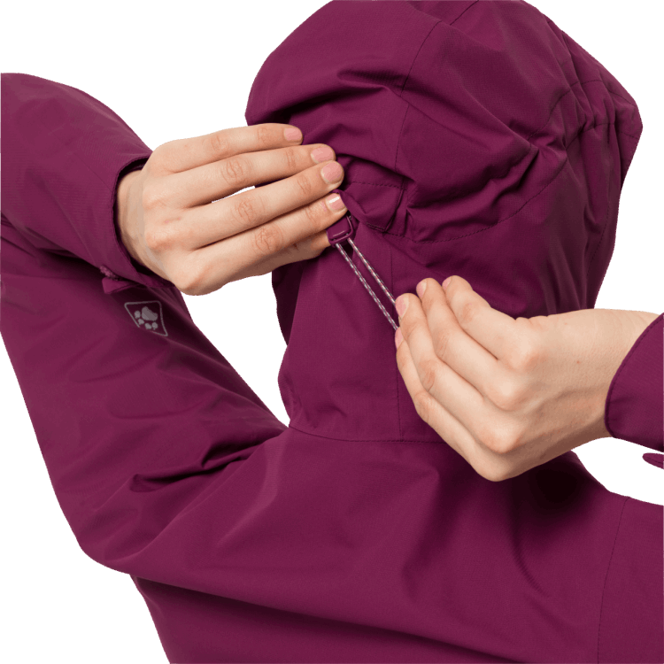 Wild Berry Women's Eagle Peak Jacket Collections Brand Jack Wolfskin