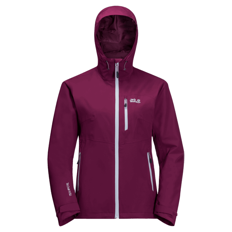 Wild Berry Women's Eagle Peak Jacket Collections Brand Jack Wolfskin