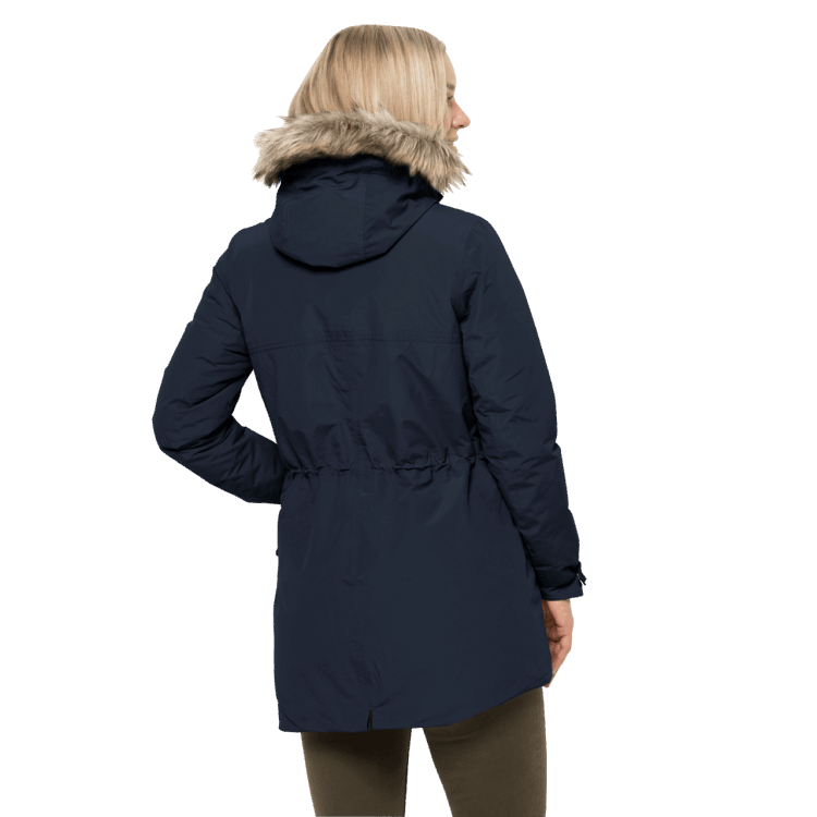 Brand Brand Jack Wolfskin Midnight Blue Women's Wildwood Parka