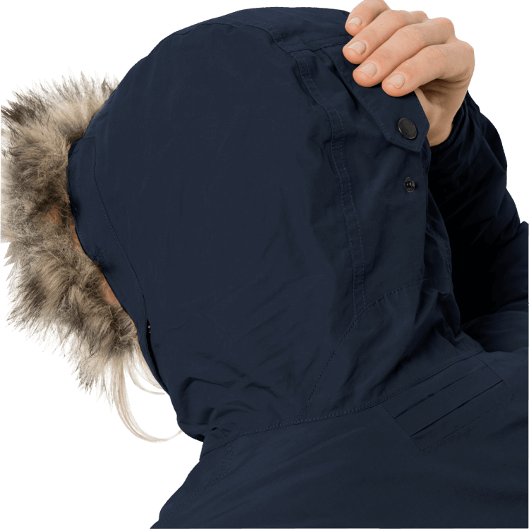 Brand Brand Jack Wolfskin Midnight Blue Women's Wildwood Parka