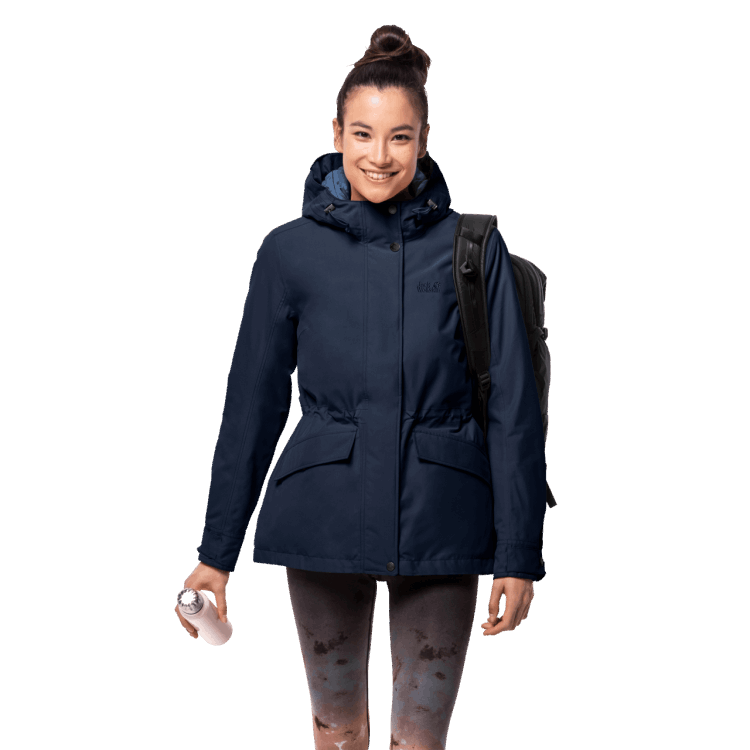 Brands Brand Jack Wolfskin Women's Lake Louise Jacket Midnight Blue