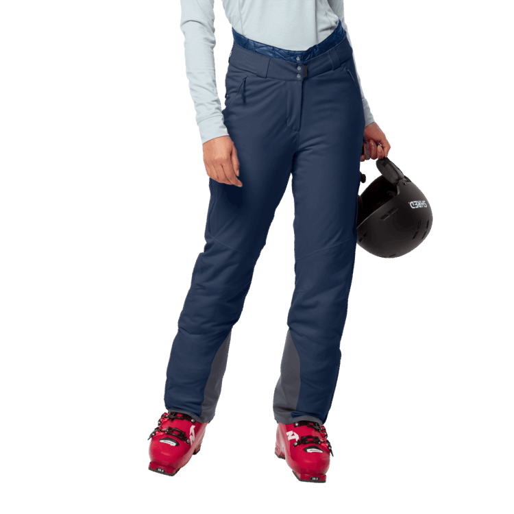 Original Dark Indigo Brand Jack Wolfskin Women's Snow Summit Pants