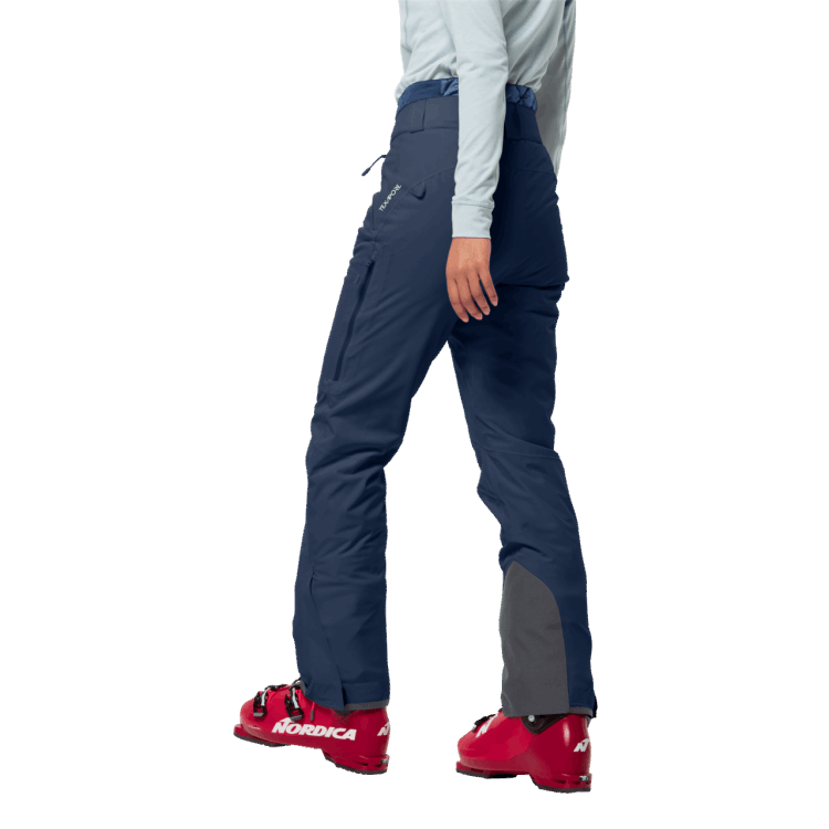 Original Dark Indigo Brand Jack Wolfskin Women's Snow Summit Pants
