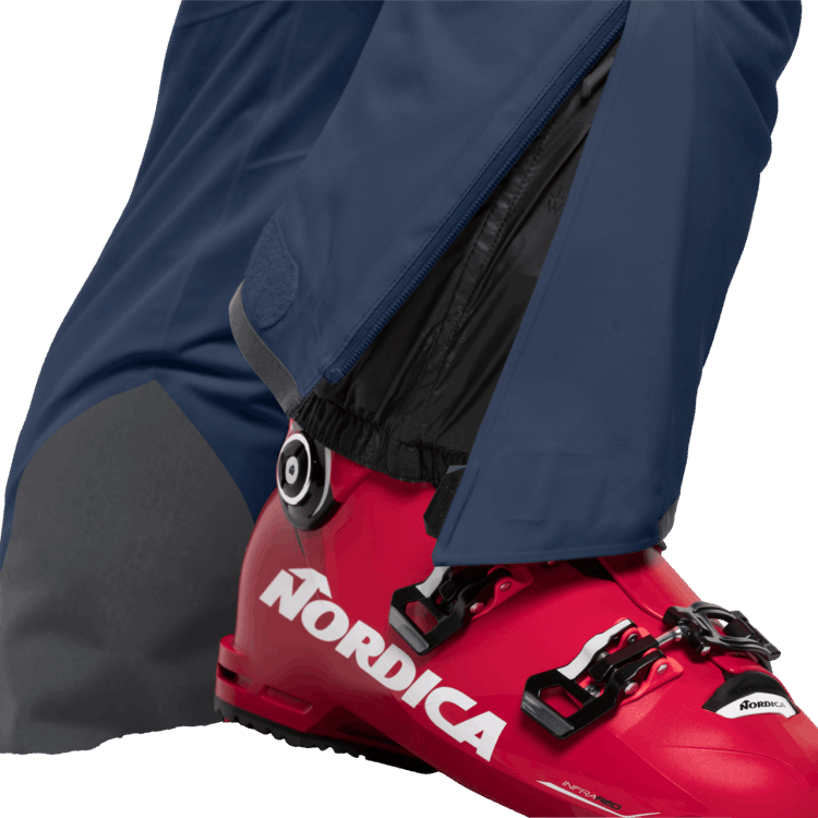 Original Dark Indigo Brand Jack Wolfskin Women's Snow Summit Pants