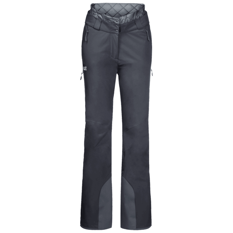 Hot Ebony Women's Snow Summit Pants Brand Jack Wolfskin