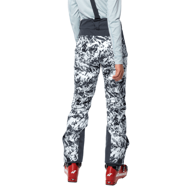 Women's Panorama Peak Pants Brand Jack Wolfskin Ebony All Over Best