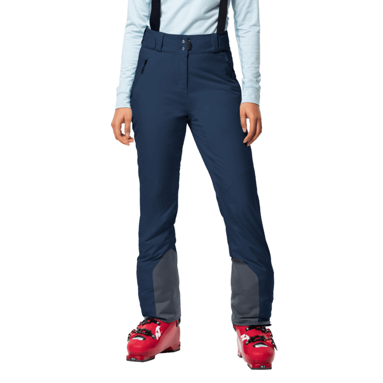 Women's Great Snow Pants Brand Jack Wolfskin New Dark Indigo