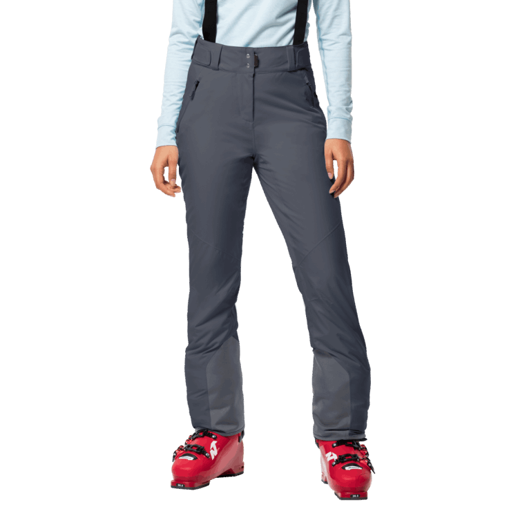 Women's Great Snow Pants Ebony Brand Jack Wolfskin Fashion