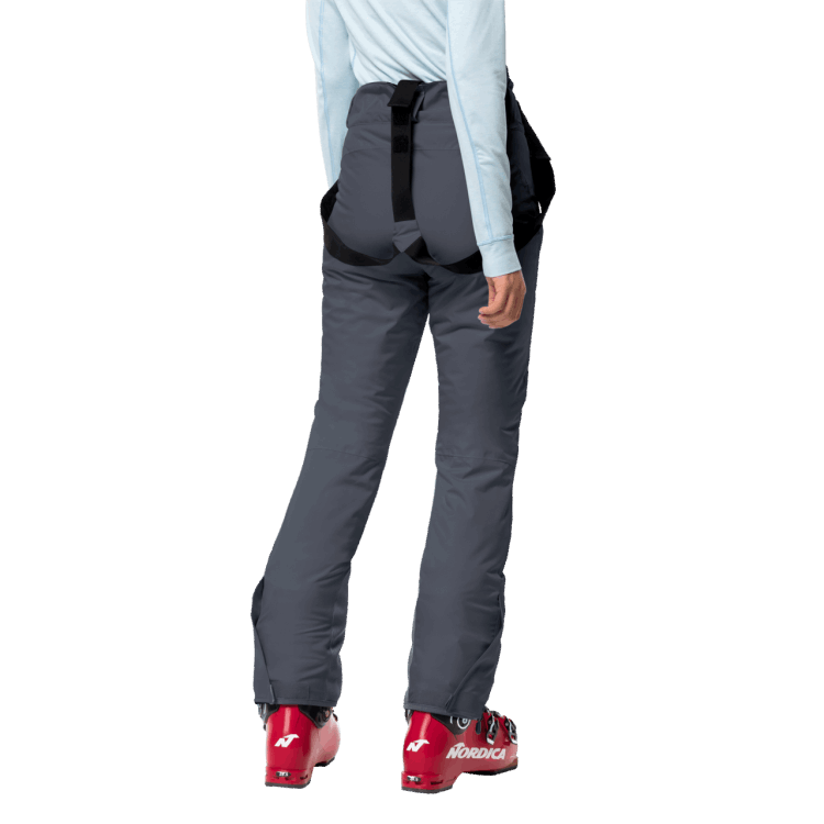 Women's Great Snow Pants Ebony Brand Jack Wolfskin Fashion