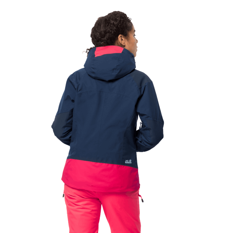 Women's Snow Summit Jacket Dark Indigo Collection Brand Jack Wolfskin