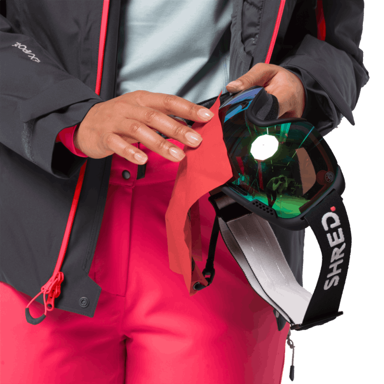 Women's Snow Summit Jacket Collections Brand Jack Wolfskin Ebony