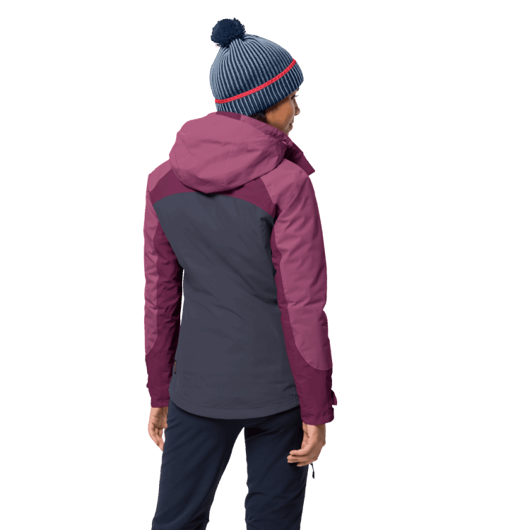 Women's Whitney Peak 3In1 Origin Graphite Brand Jack Wolfskin
