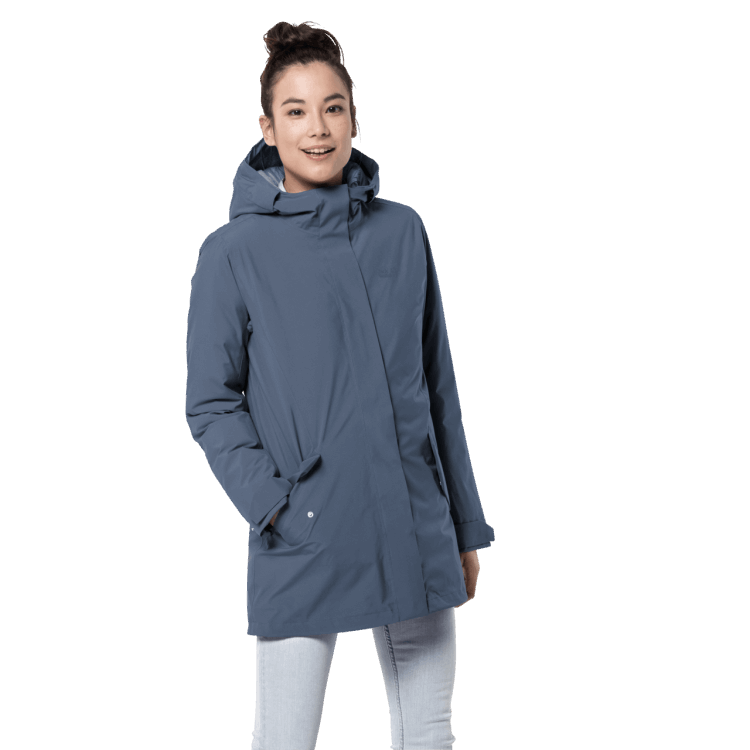 Brand Jack Wolfskin Frost Blue Origins Women's Cold Bay Jacket