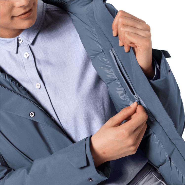 Brand Jack Wolfskin Frost Blue Origins Women's Cold Bay Jacket