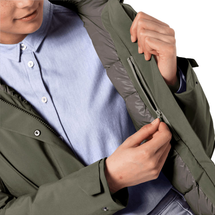 Brand Jack Wolfskin Grape Leaf Women's Cold Bay Jacket Brand