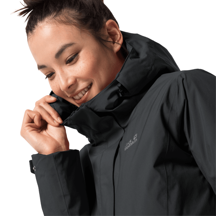 Brand Jack Wolfskin Women's Cold Bay Jacket Phantom