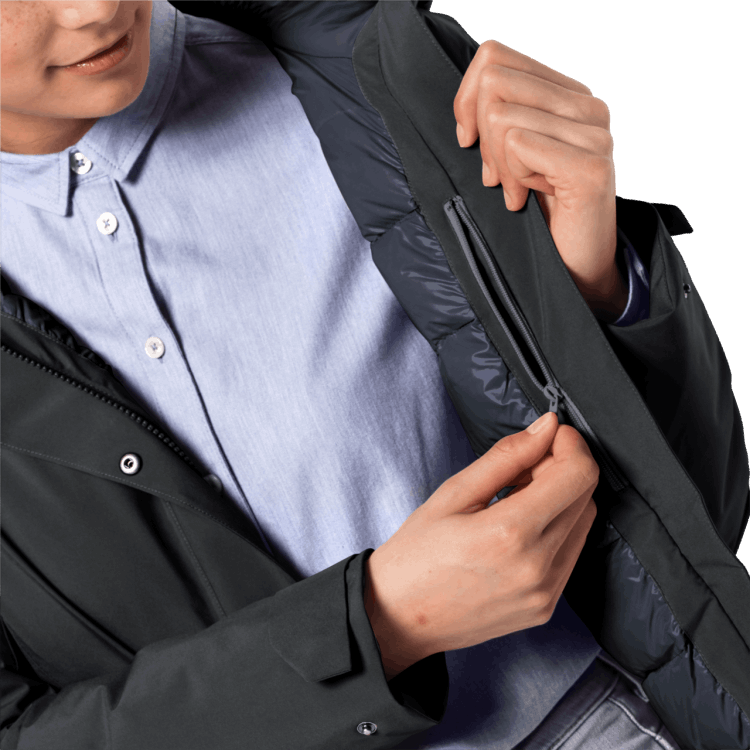 Brand Jack Wolfskin Women's Cold Bay Jacket Phantom