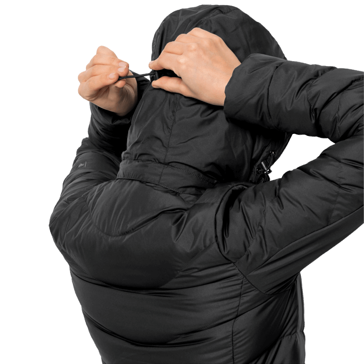 Brand Jack Wolfskin Original Black Selenium Coat