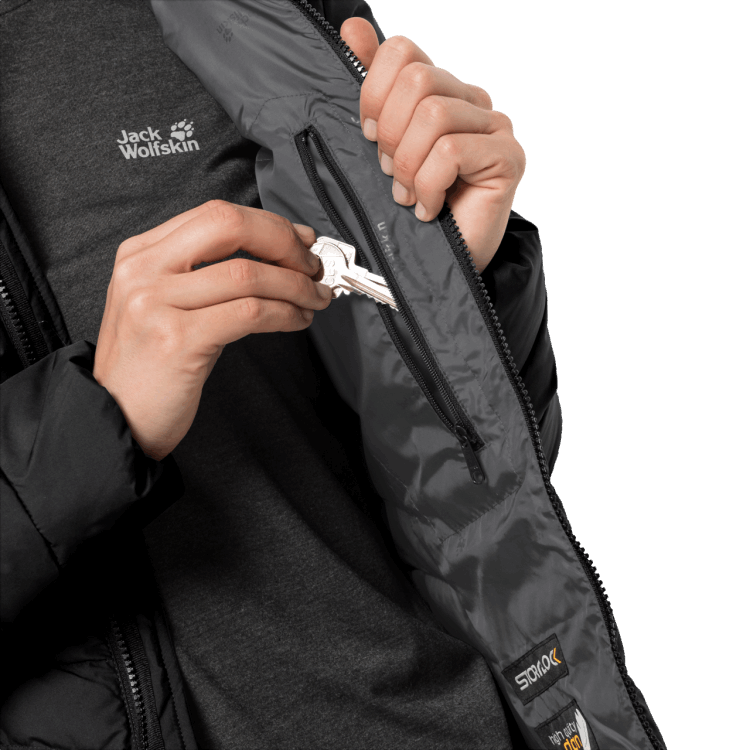 Brand Jack Wolfskin Original Black Selenium Coat