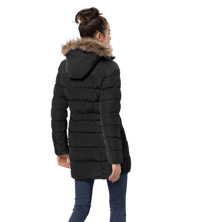 Black Brand Jack Wolfskin New Baffin Island Coat