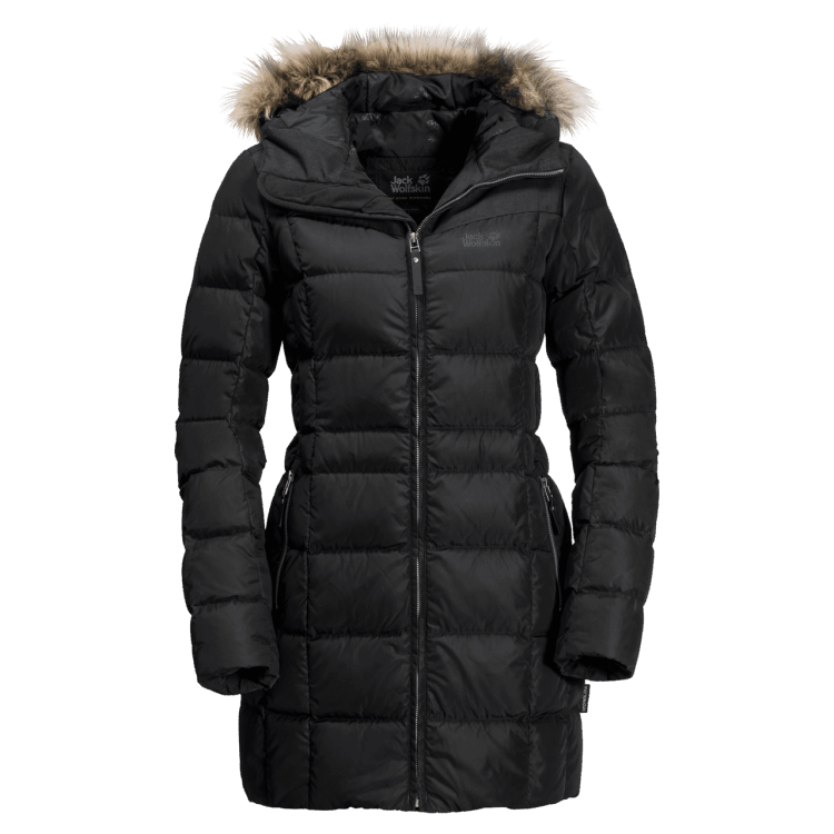 Black Brand Jack Wolfskin New Baffin Island Coat